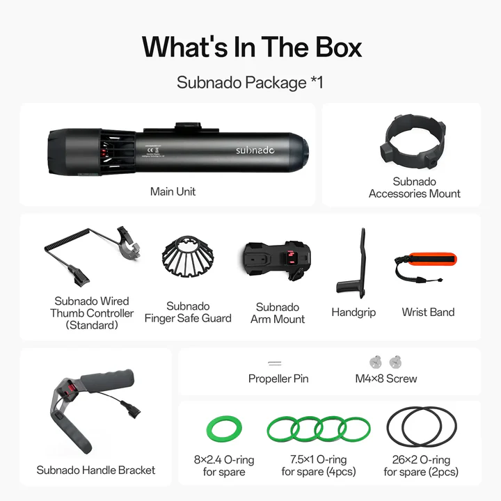 Subnado*2 +Twin Engine Handle Bracket*1 - Image 3